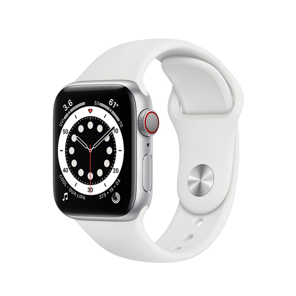 Apple Watch Series 6 LTE - Nhôm trắng 44mm MG2C3 (Chính Hãng BH 12 tháng)